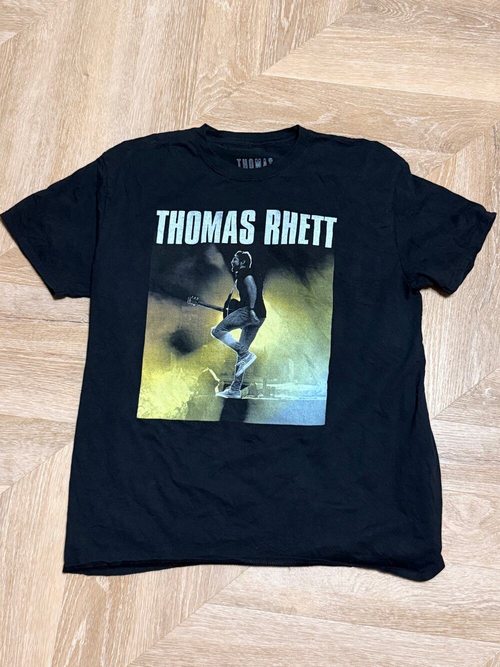 Thomas Rhett 2020 Black Concert Graphic Tee 2XL Country Music